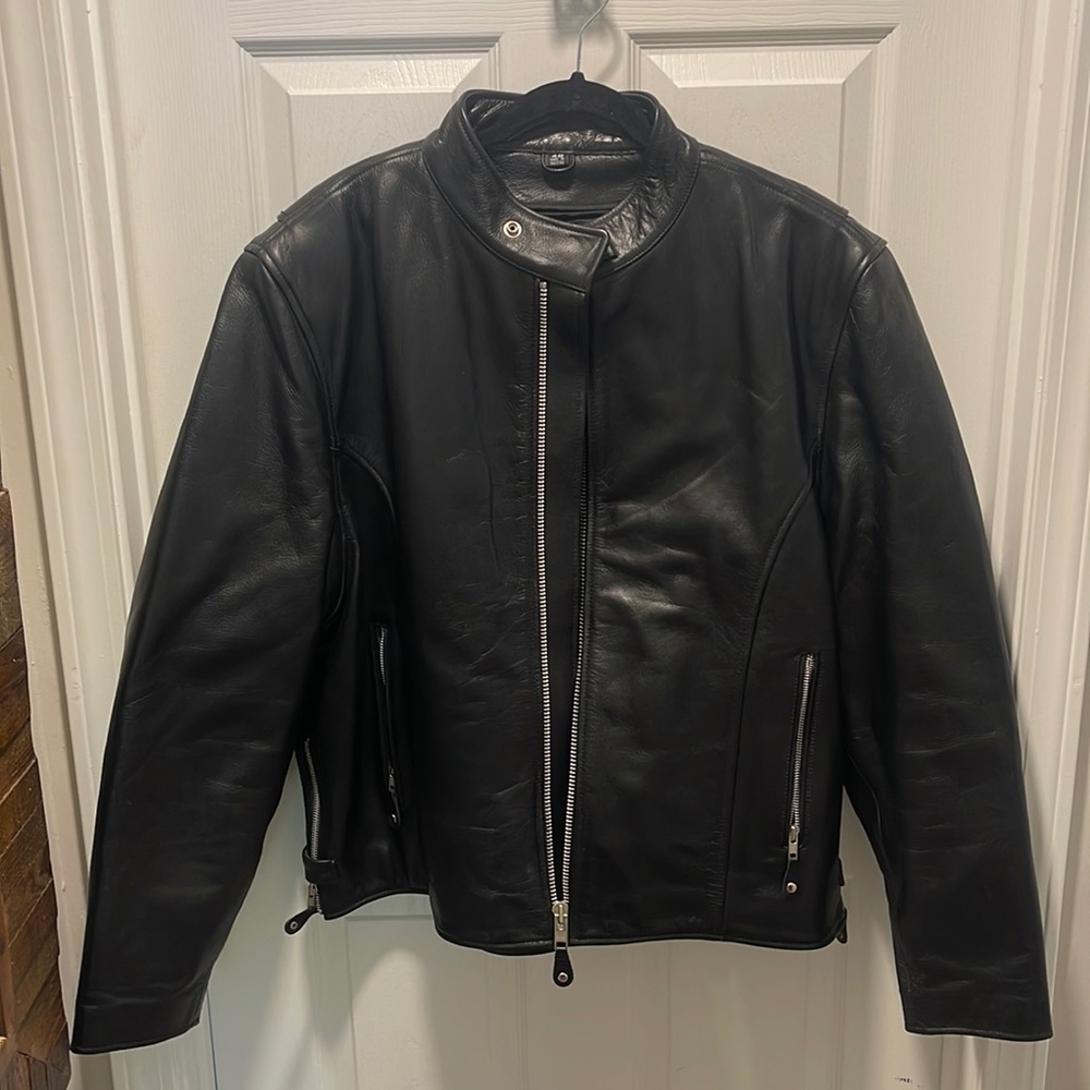 Men’s leather bike Jacket